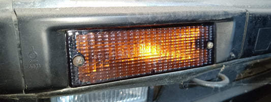 Blinkerglas Set für BMW 3er E30 Schwarz getönt (Versandkostenfrei)