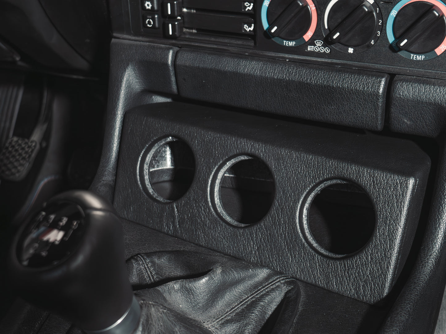 BMW E34 Zusatzinstrumentenhalter für 3 Anzeigen