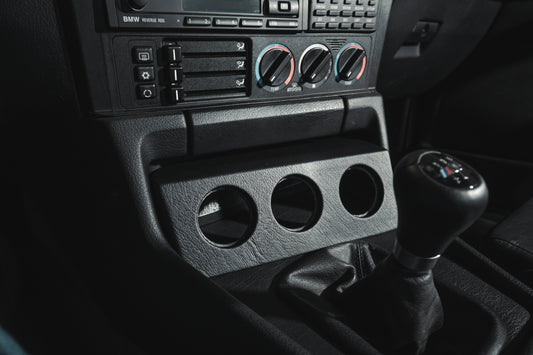 BMW E34 Zusatzinstrumentenhalter für 3 Anzeigen